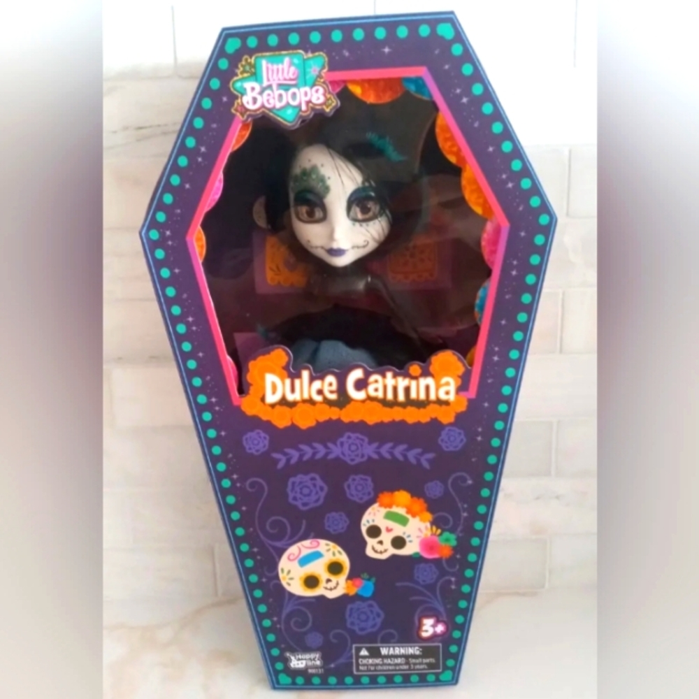 Little Bebops Dulce Catrina Day of the Dead Dia De Los Muertos Coffin Doll